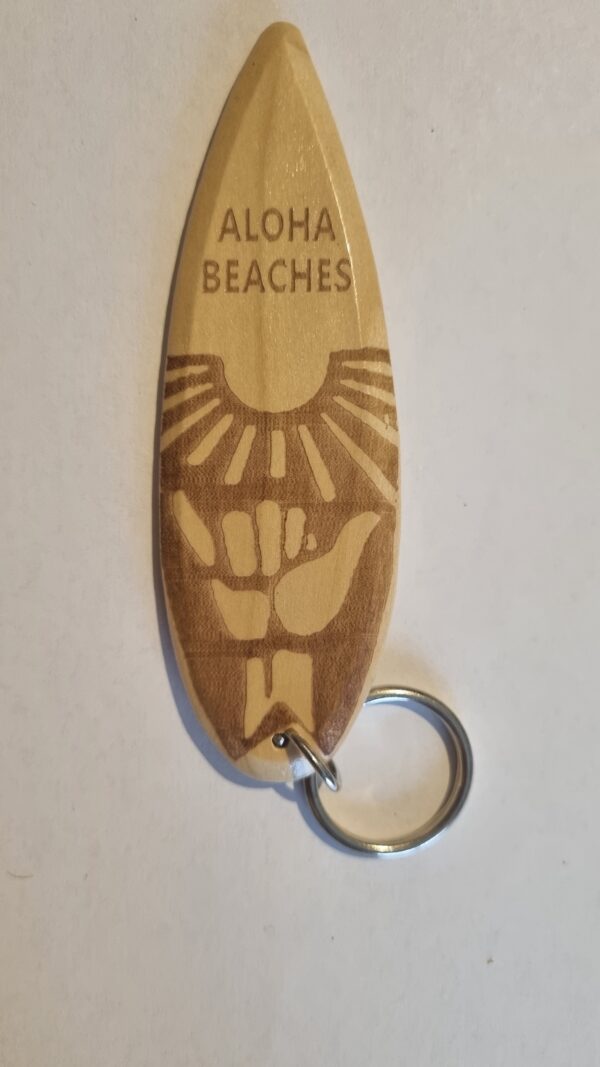 Porte-clés surf « Aloha beaches » – Image 2