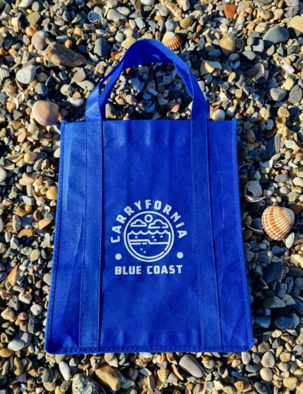 Market Tote Bag Navy – Image 3